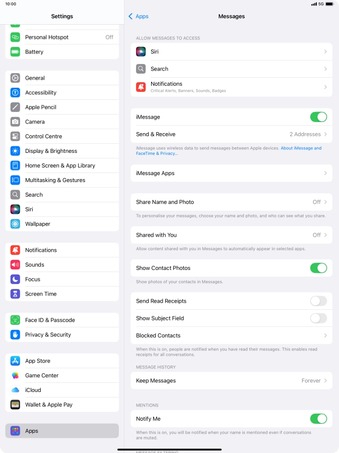 Slide your finger upwards starting from the bottom of the screen to return to the home screen.