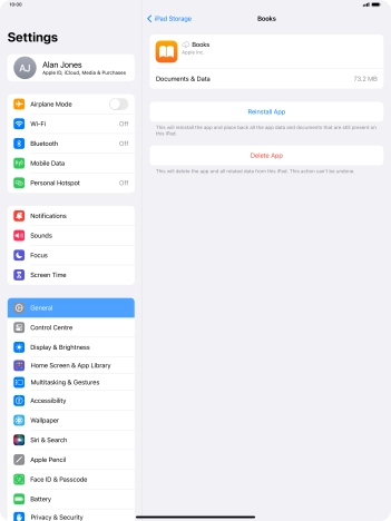 Slide your finger upwards starting from the bottom of the screen to return to the home screen.