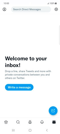 Press the new message icon.