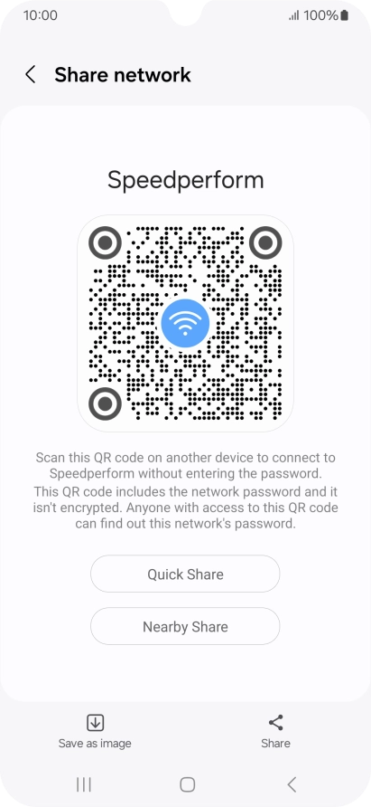 Place the QR code inside the camera frame on the other device to scan the code.