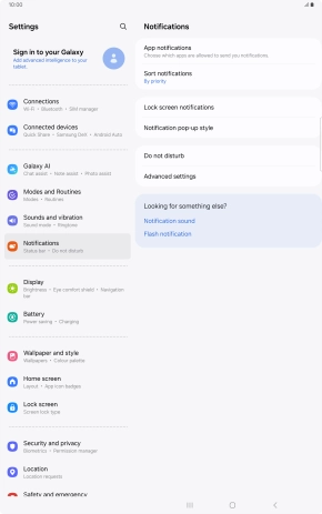 Press Do not disturb.