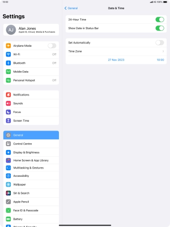 Press the indicator next to Press the indicator next to
