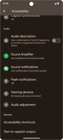 Press the required category below 