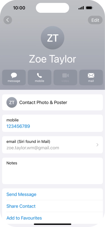 Slide your finger upwards starting from the bottom of the screen to return to the home screen.