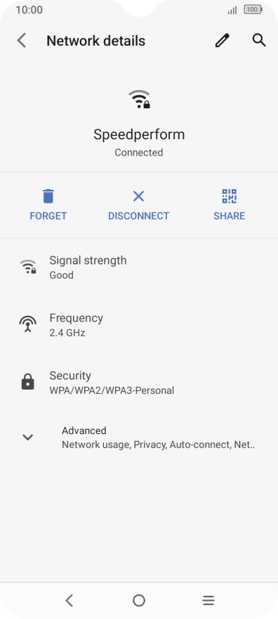 Press SHARE. Press SHARE.
