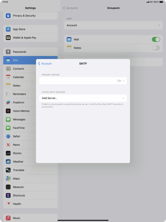 Press the field below Press the field below