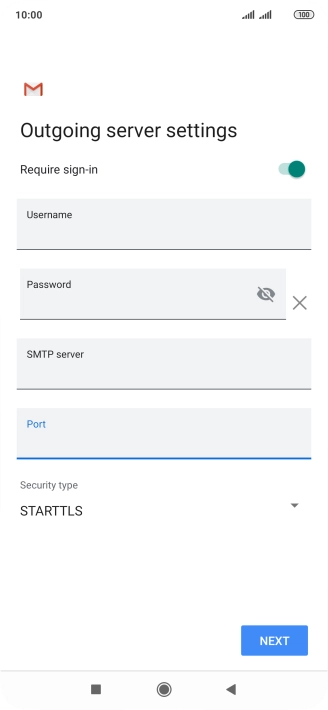 Press the drop down list below 