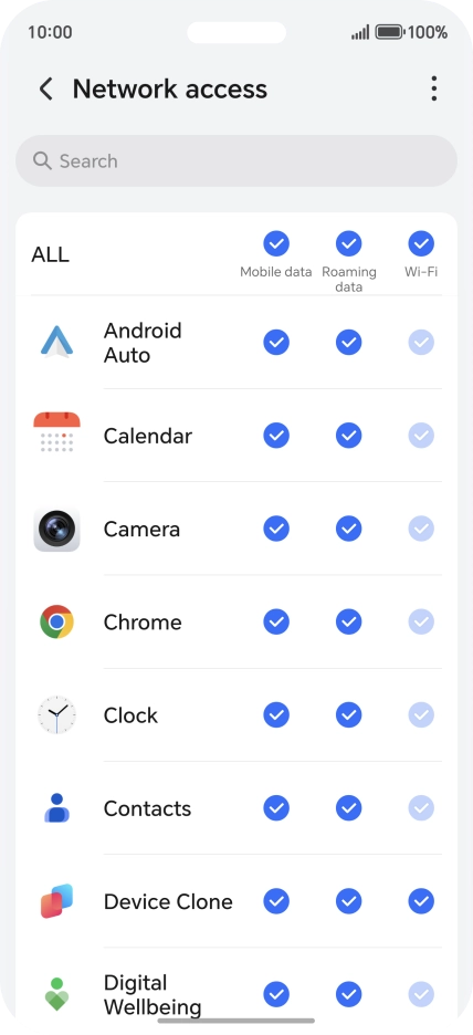 Press the field in the 