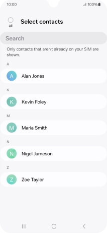 Press the field above 