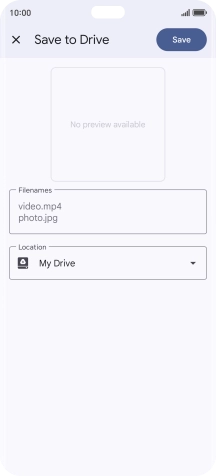 Press the field below 