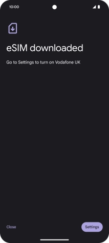 Press Settings. Press Settings.