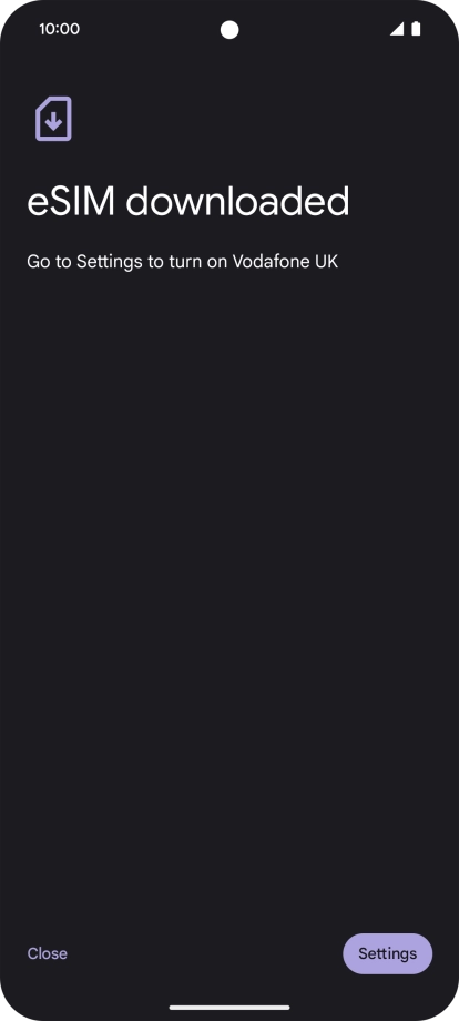 Press Settings. Press Settings.