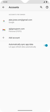 Slide your finger upwards starting from the bottom of the screen to return to the home screen.