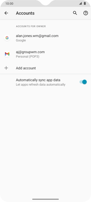 Slide your finger upwards starting from the bottom of the screen to return to the home screen.