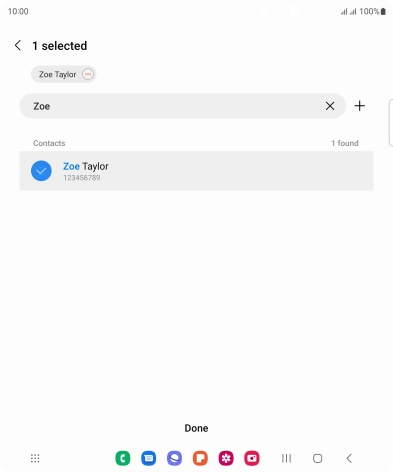 Press Done. Press Done.