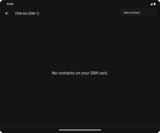 Press Add contact.