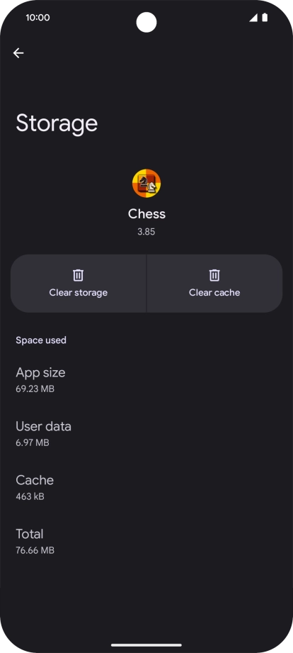 Press Clear cache. Press Clear cache.