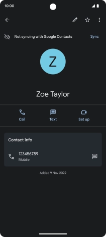 Slide your finger upwards starting from the bottom of the screen to return to the home screen.