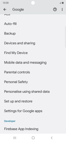 Press Find My Device.