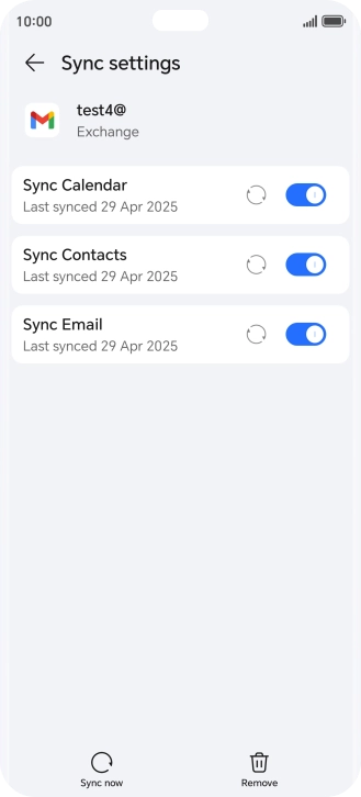 Press Remove. Press Remove.