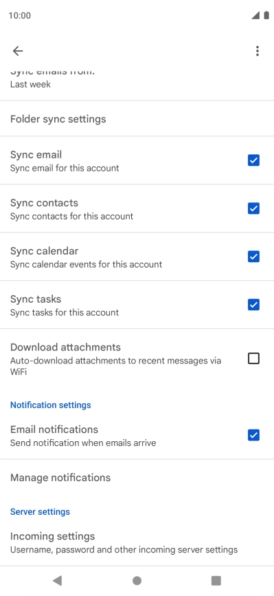 Press the field next to Press the field next to