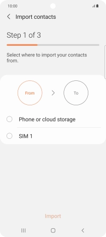 Press the name of the SIM.