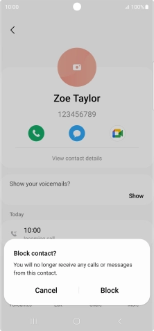 Press Block. Press Block.