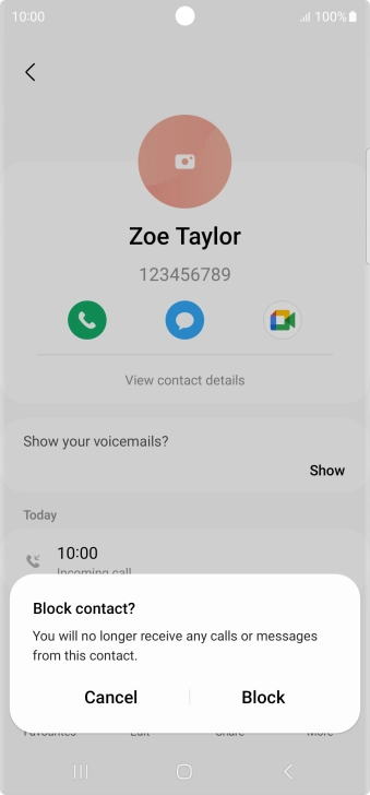 Press Block. Press Block.