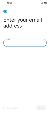 Press the field below 