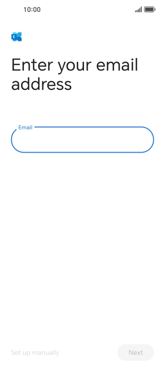 Press the field below 