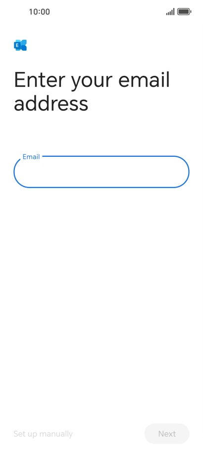 Press the field below 