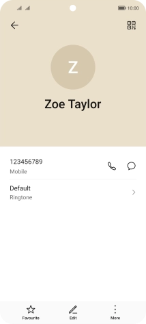 Slide your finger upwards starting from the bottom of the screen to return to the home screen.