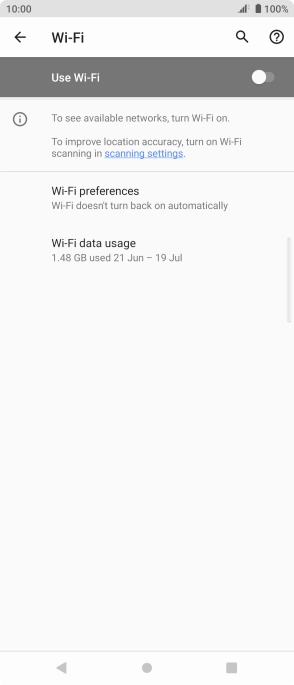 Press the indicator next to Press the indicator next to