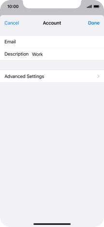 Press Advanced Settings. Press Advanced Settings.