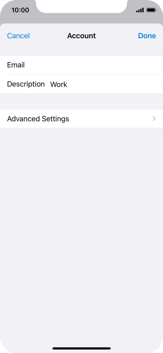 Press Advanced Settings. Press Advanced Settings.