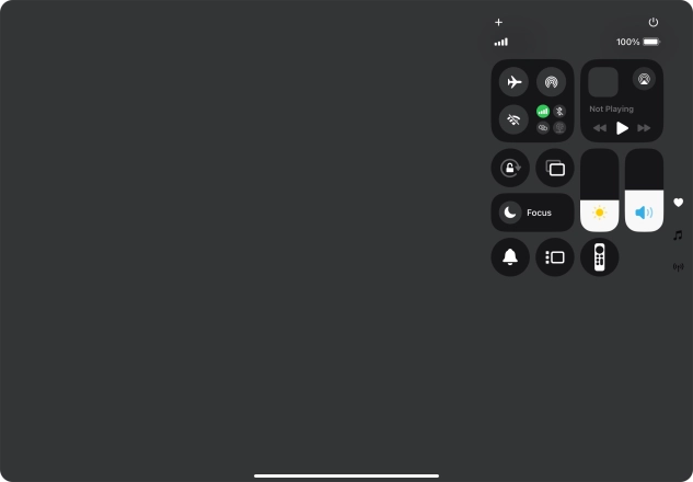 Press the Stage Manager icon to turn on the function.