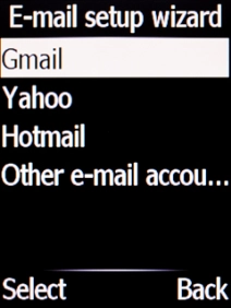 Select Other e-mail accounts.