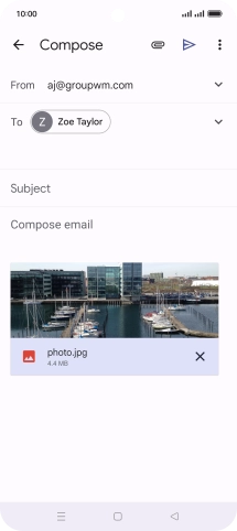 Press Subject and key in the required subject.