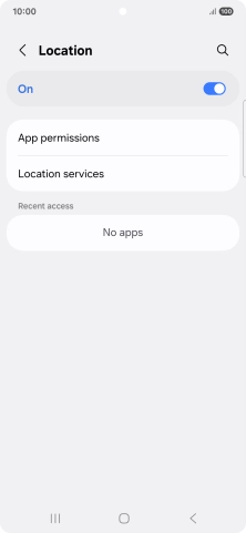 Press App permissions.