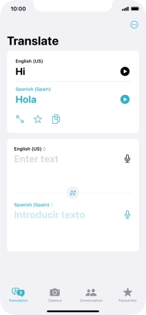 Press the full screen icon.