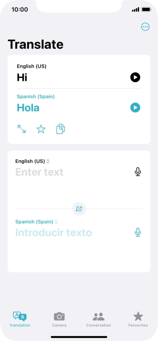 Press the full screen icon.
