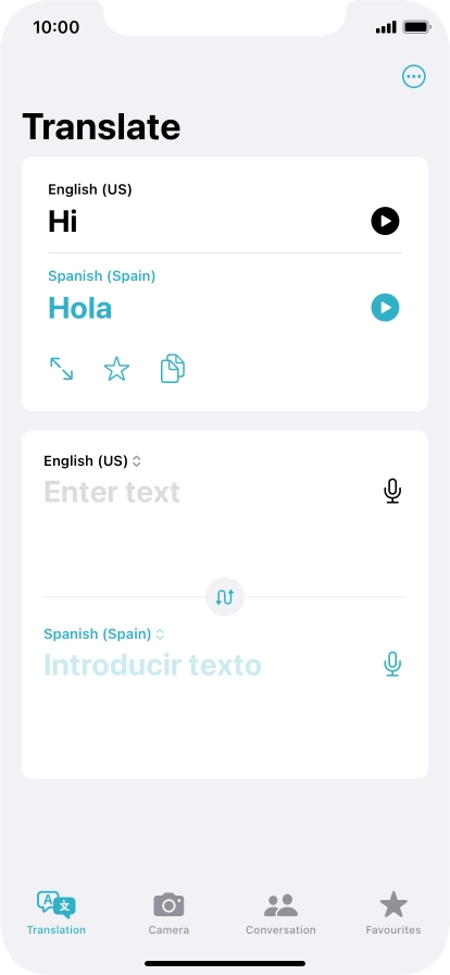 Press the full screen icon.