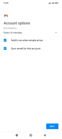 Press the drop down list below 