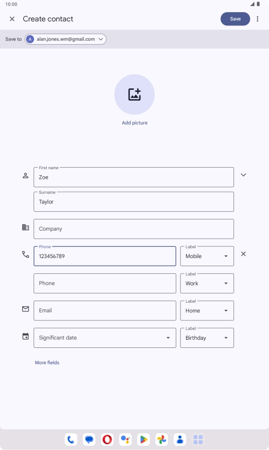 Press Save. Press Save.