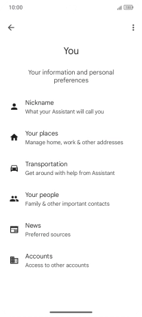 Press Nickname and follow the instructions on the screen to select phone owner settings. Press Nickname and follow the instructions on the screen to select phone owner settings.