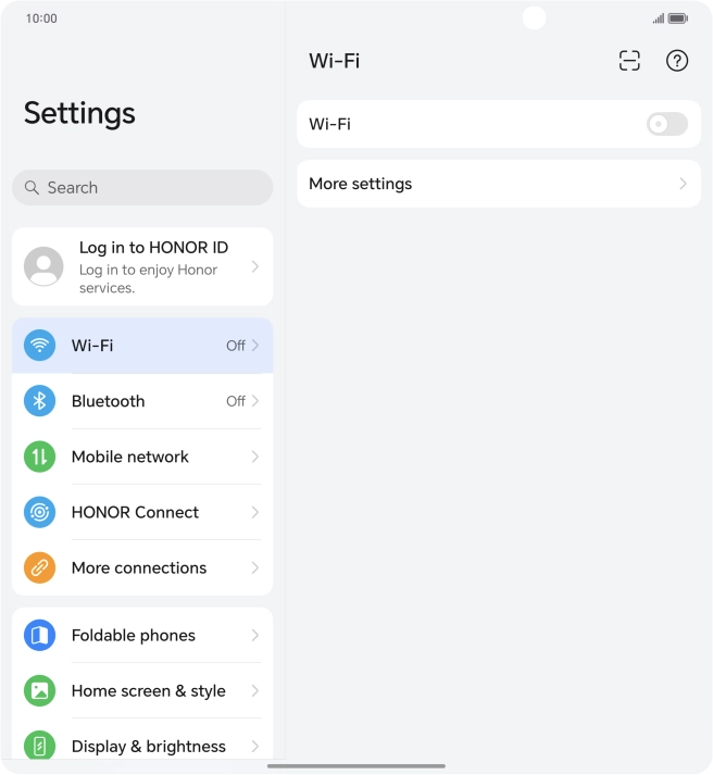 Press Display & brightness. Press Display & brightness.