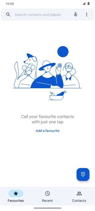 Press the menu icon. Press the menu icon.