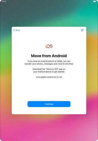 To transfer content to your tablet, you need to install the app To transfer content to your tablet, you need to install the app