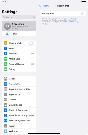 Press the indicator next to Press the indicator next to