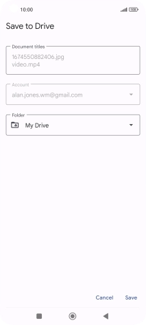 Press the field below 